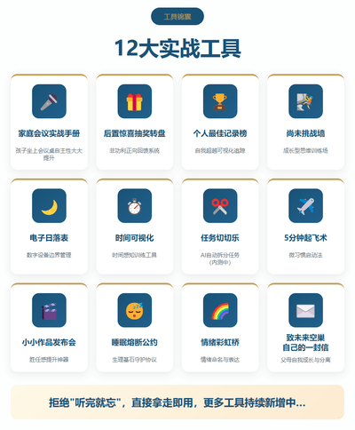 自驱力实战工具集